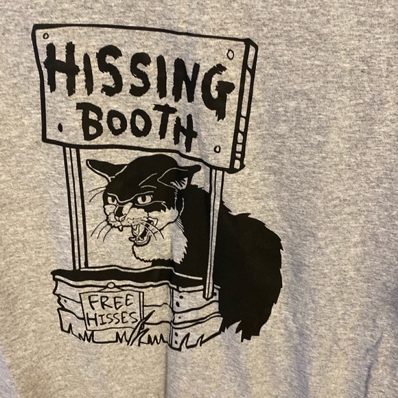 Hissing Booth, Cat T-shirt - Picture 1 of 2